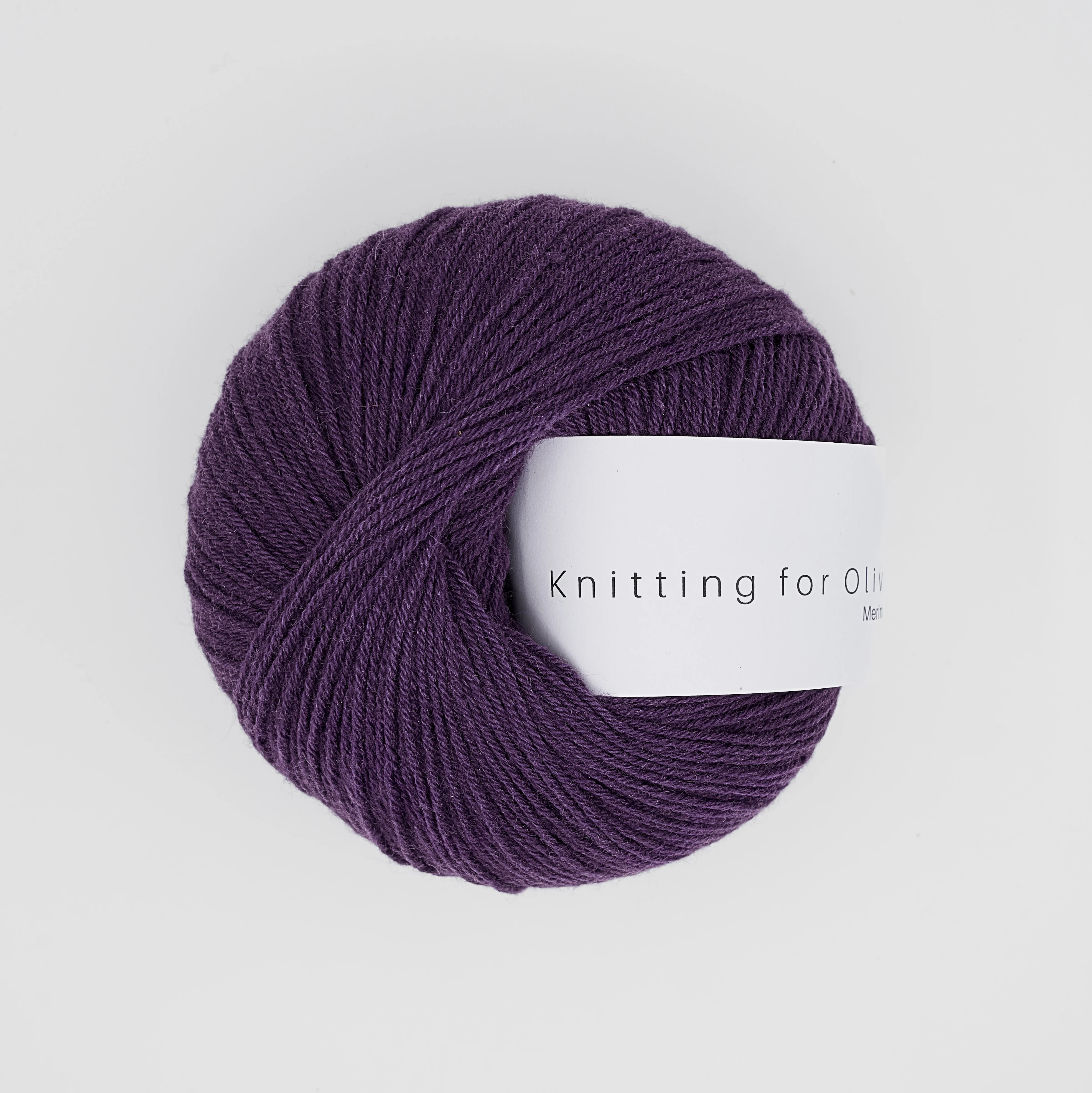 Knitting for Olive Merino - Plum