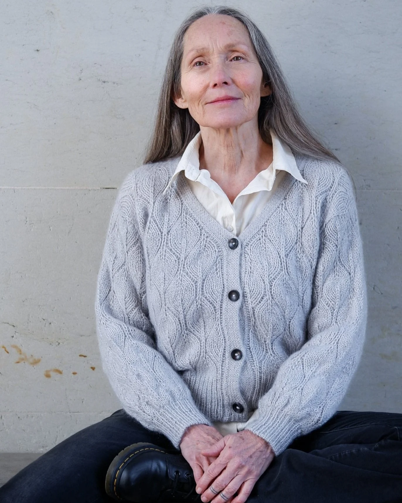 Olive Cardigan V-neck