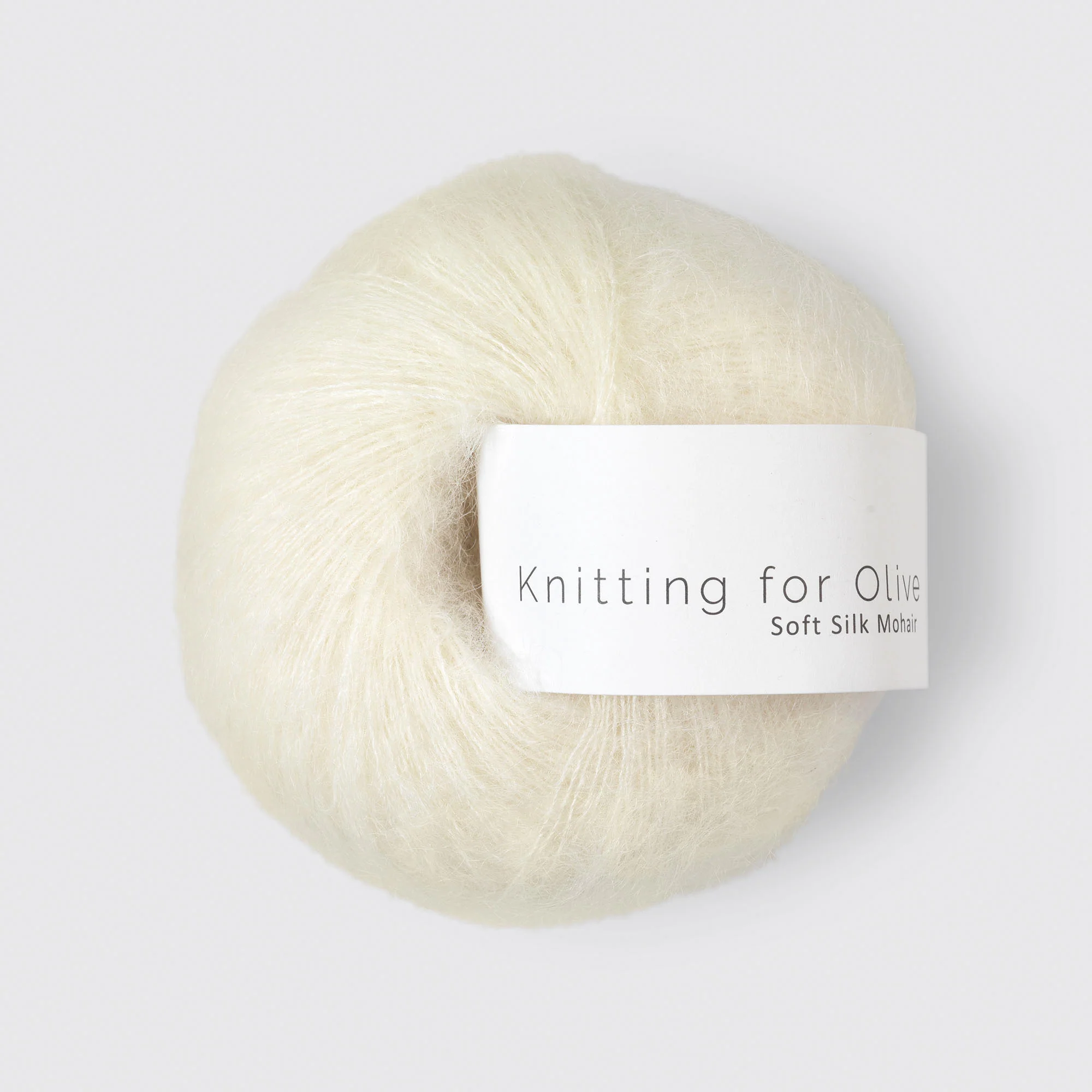 Knitting for Olive Soft Silk Mohair - Undyed