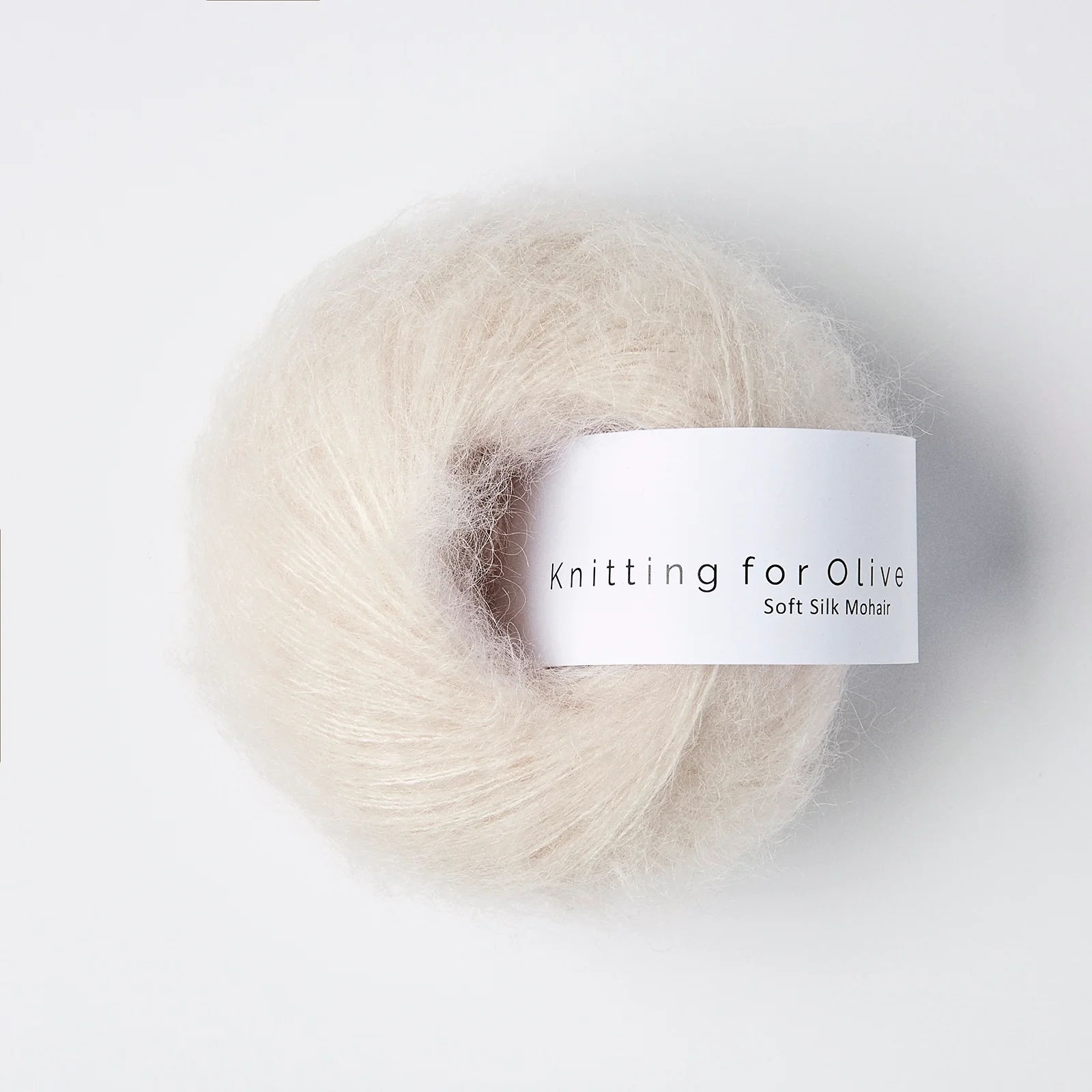 Knitting for Olive Soft Silk Mohair - Cloud