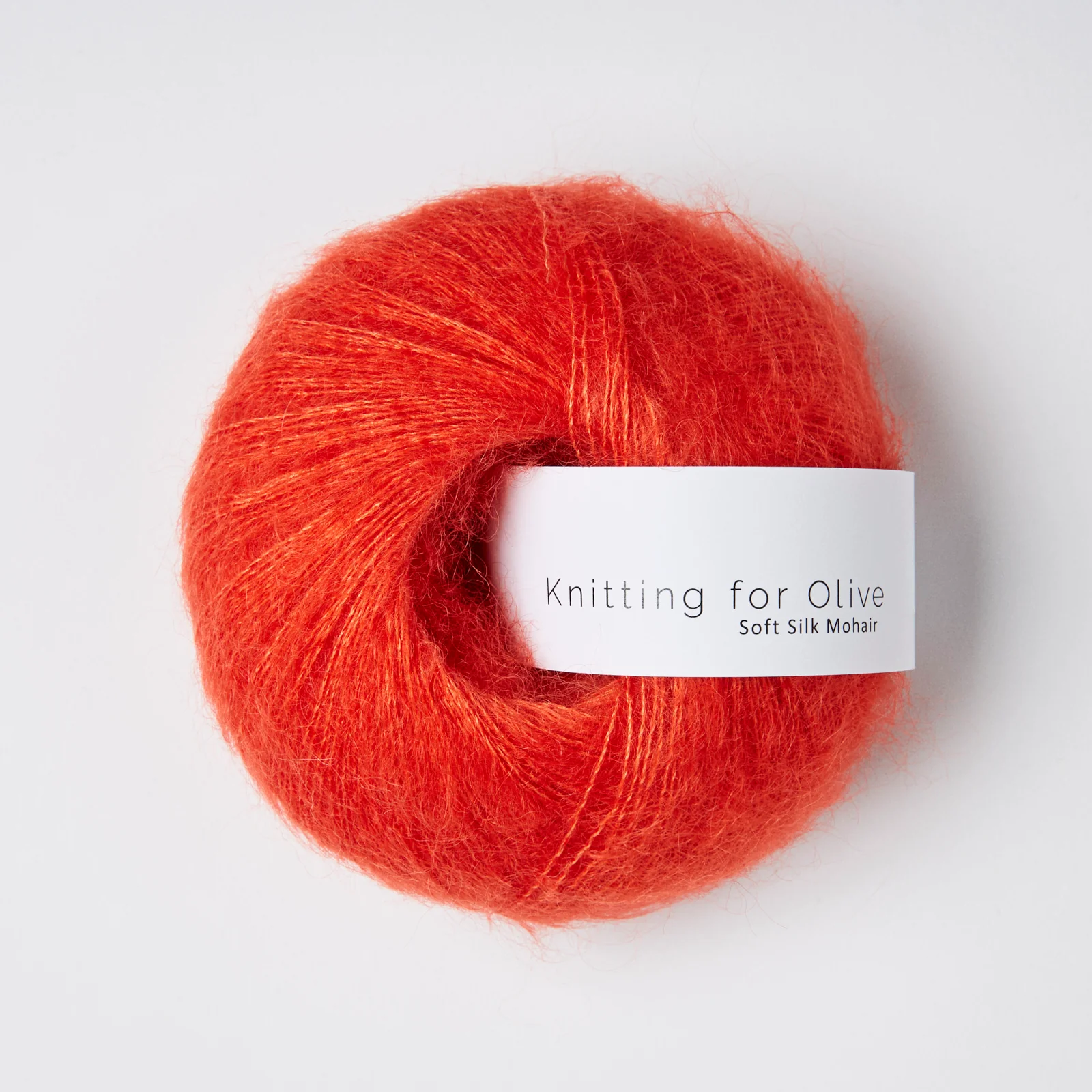 Knitting for Olive Soft Silk Mohair - Blood Orange
