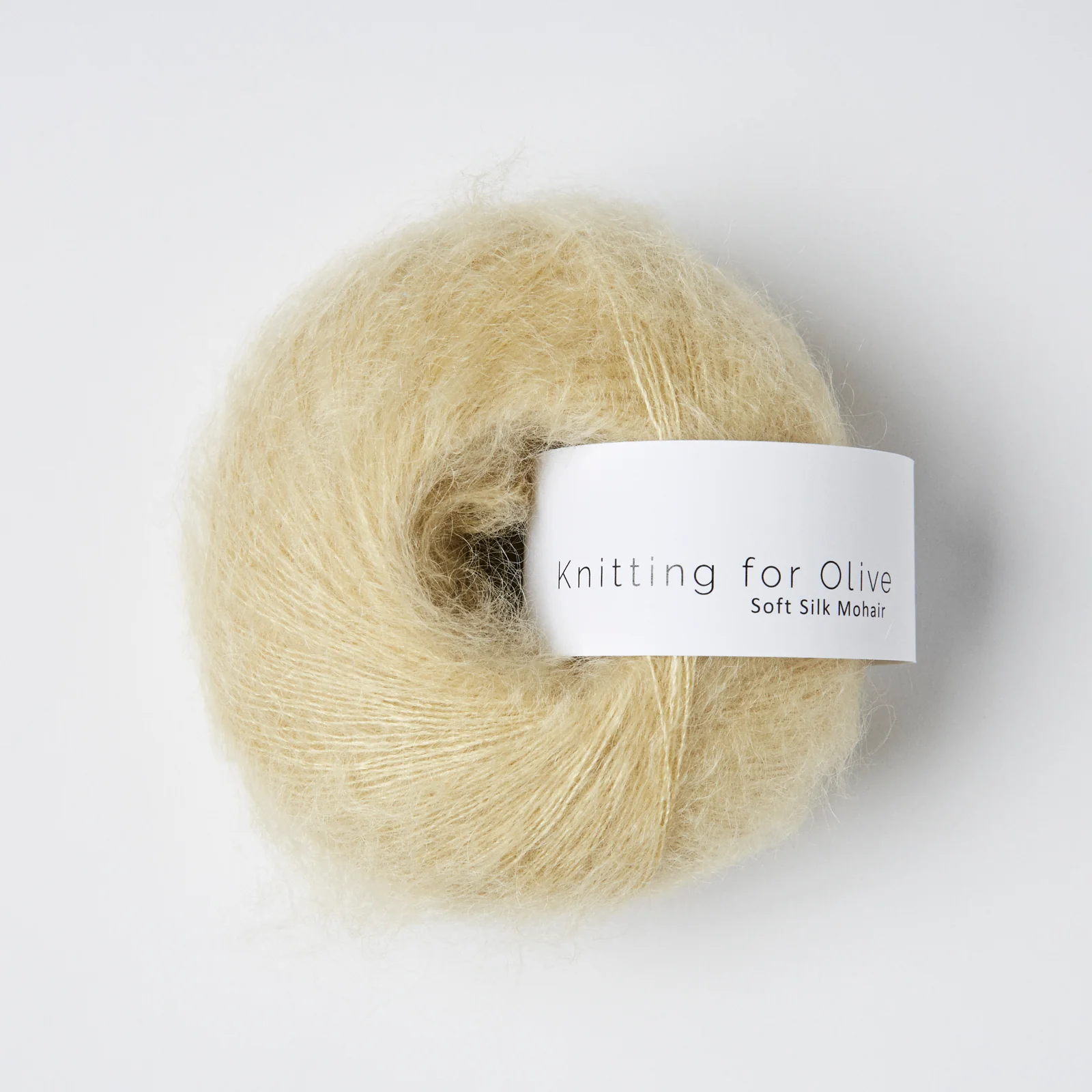 Knitting for Olive Soft Silk Mohair - Dusty Banana