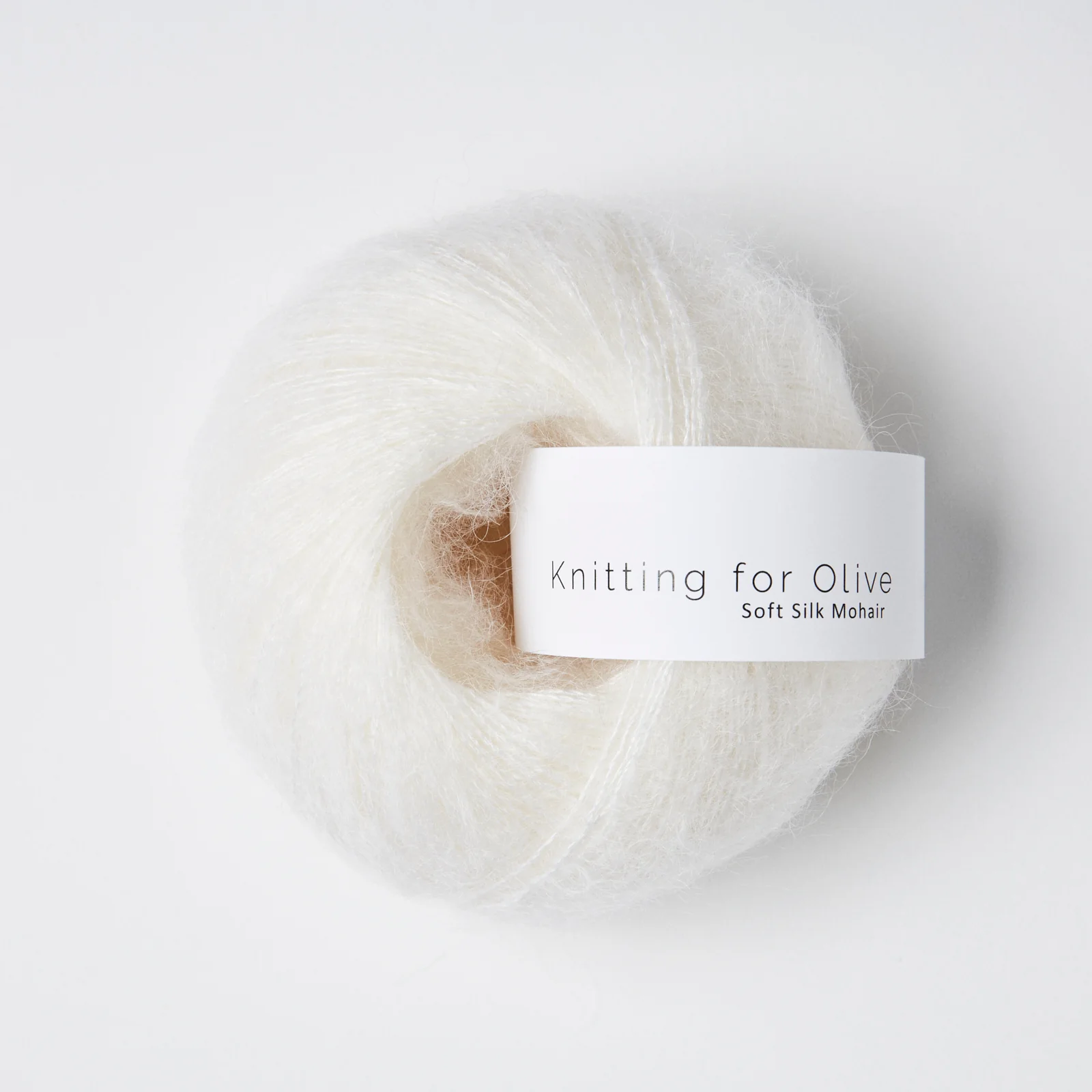 Knitting for Olive Soft Silk Mohair - Snowflake
