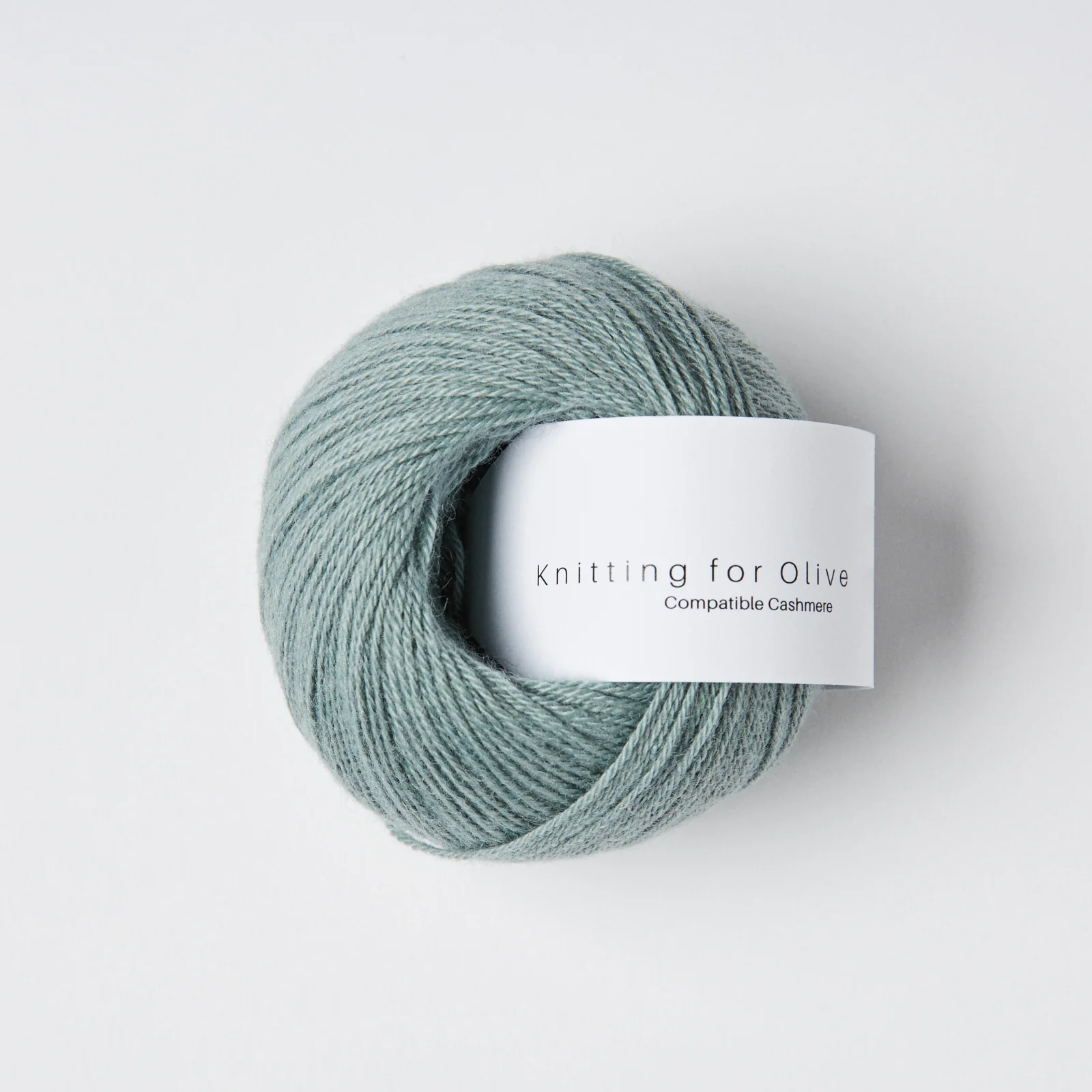 Knitting for Olive Compatible Cashmere - Dusty Aqua