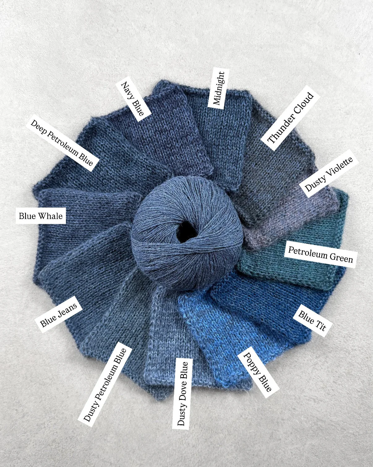 Knitting for Olive Merino - Blue Jeans