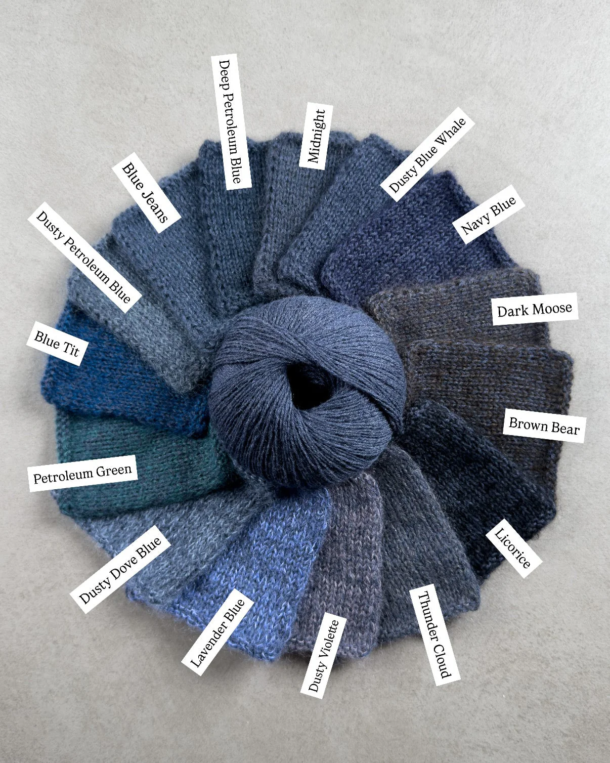 Knitting for Olive Merino - Blue Whale