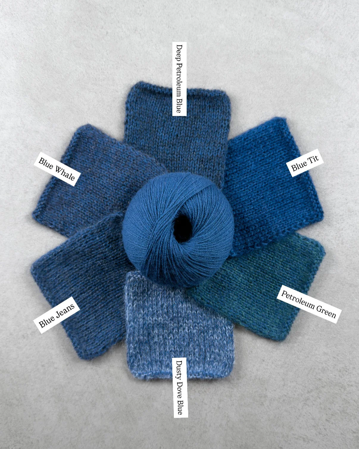 Knitting for Olive Merino - Blue Tit