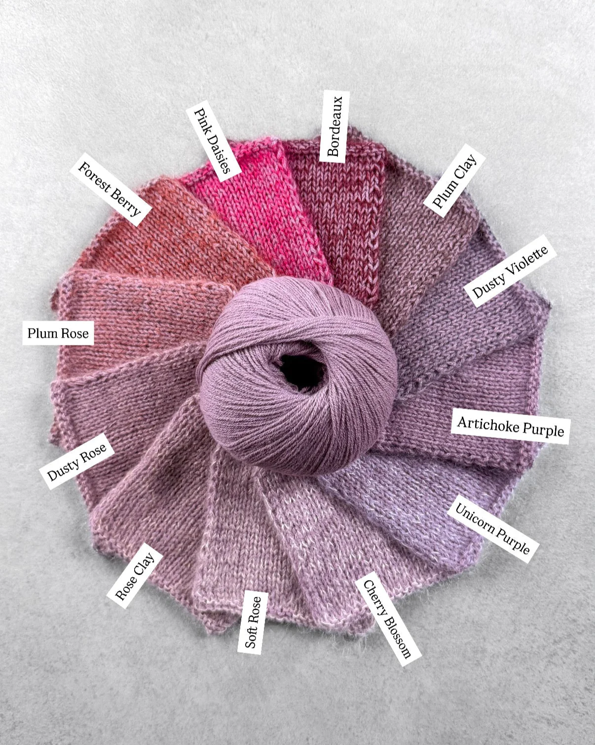 Knitting for Olive Merino - Artichoke Purple