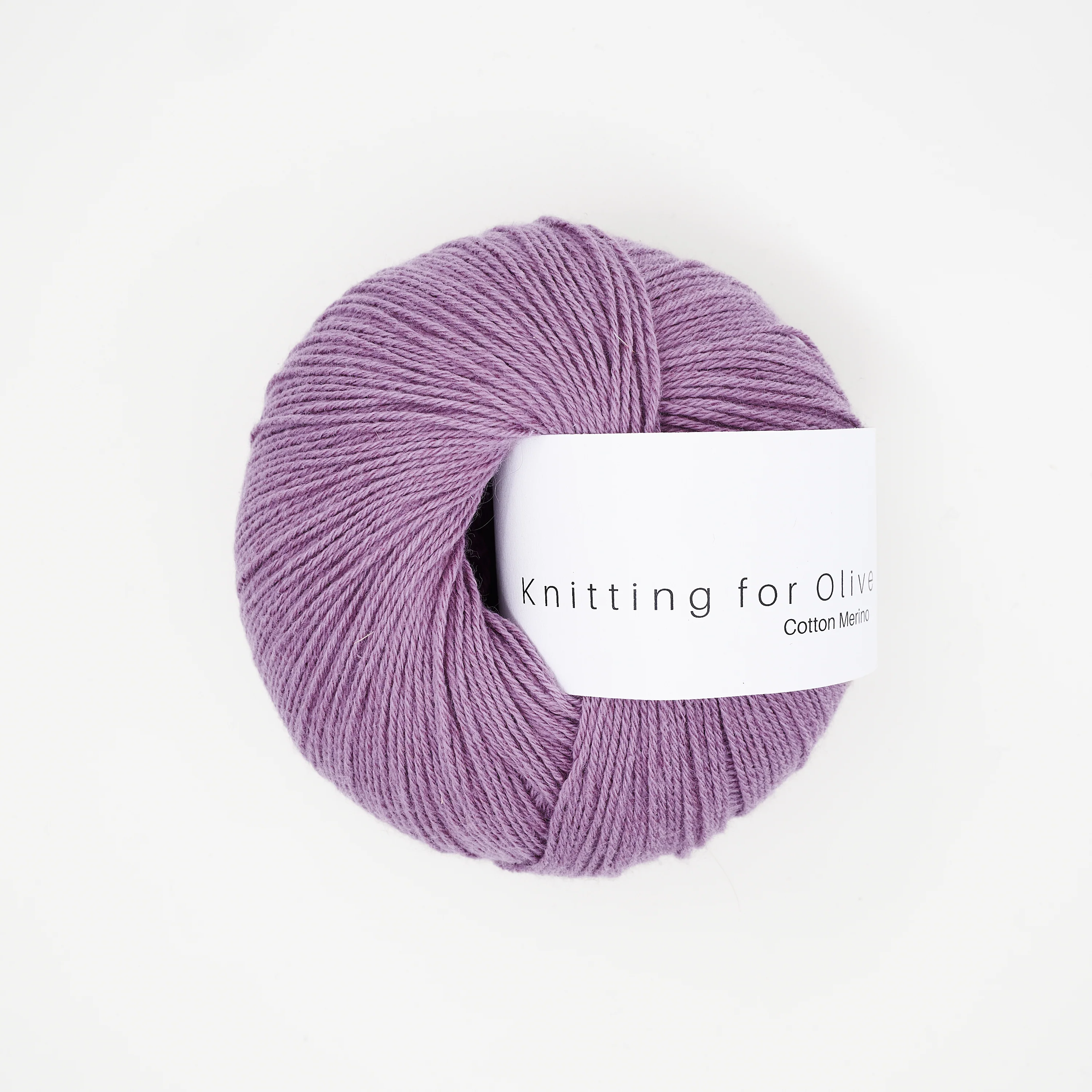 Knitting for Olive Cotton Merino - Artichoke Purple