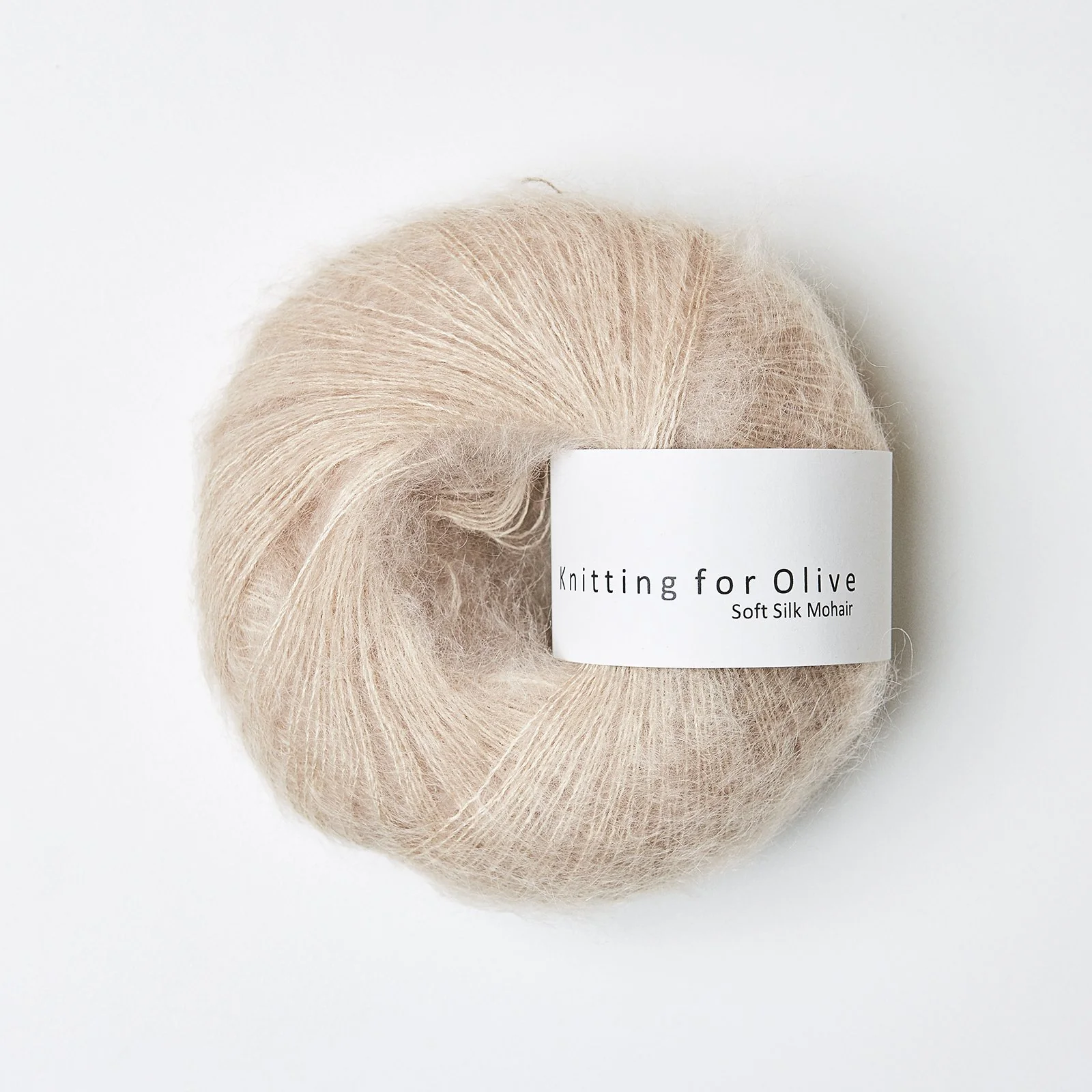 Knitting for Olive Soft Silk Mohair - Powder