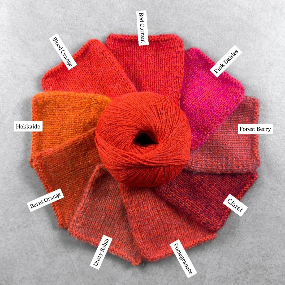 Knitting for Olive Merino - Blood Orange