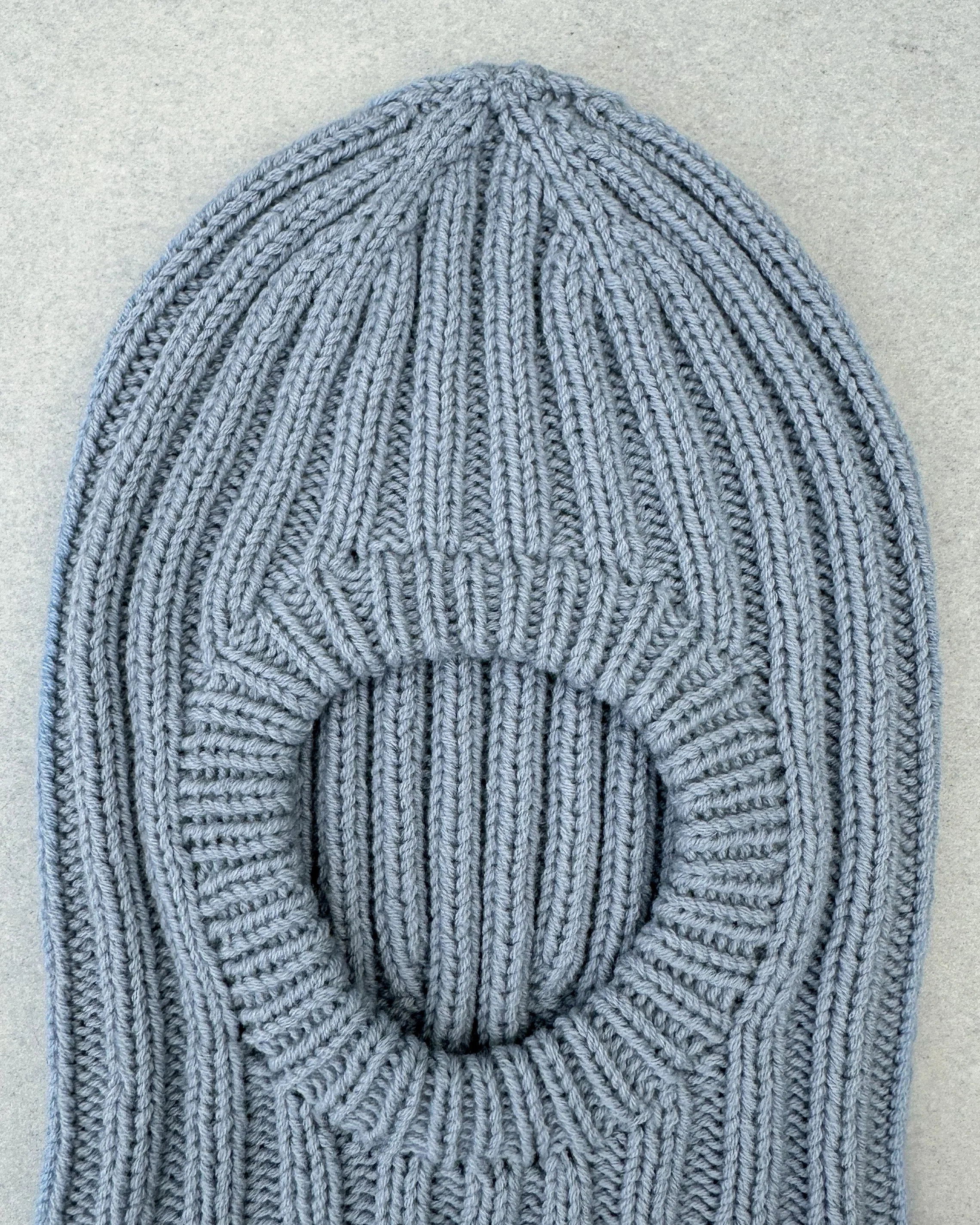 Olive's Ribbed Balaclava