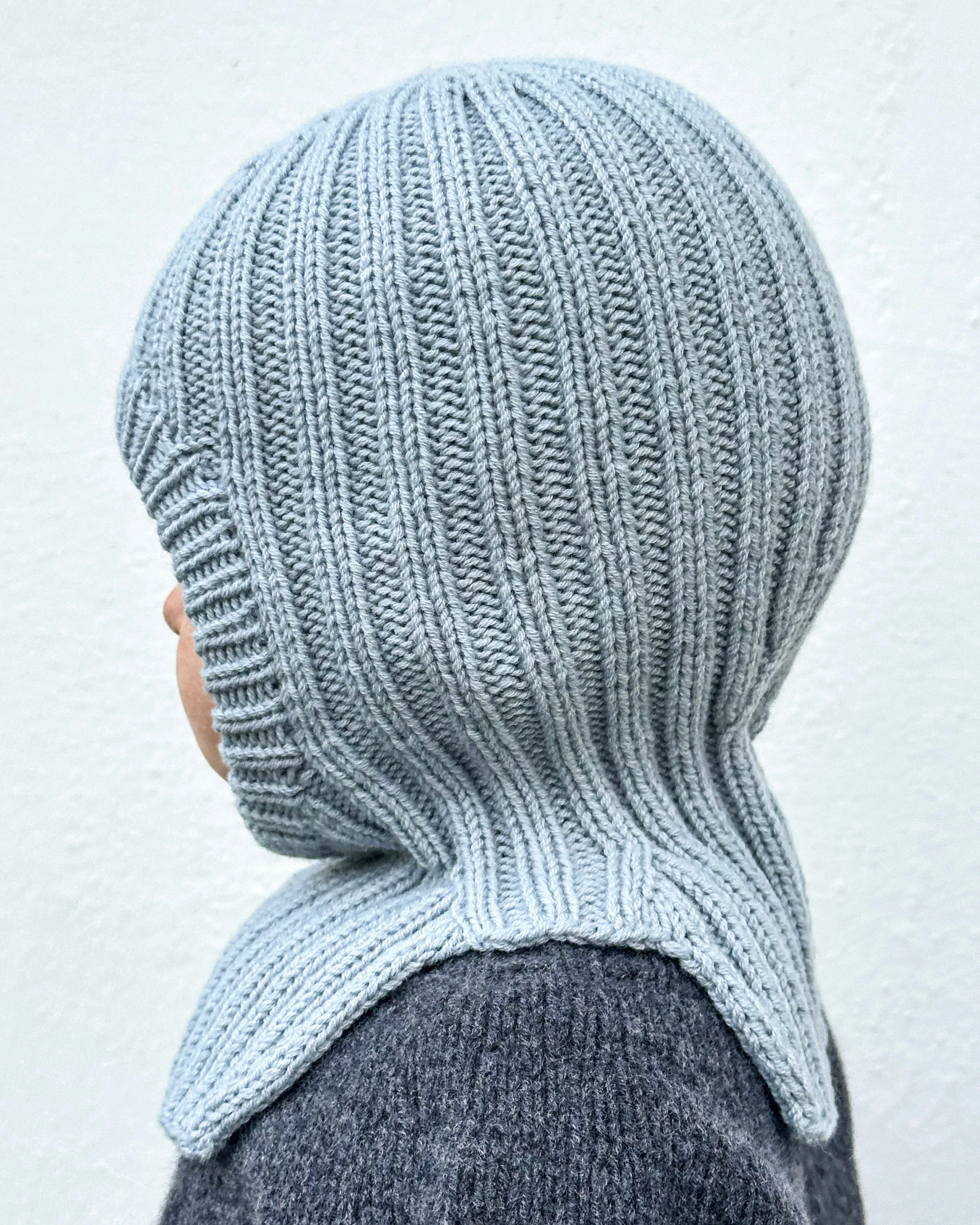 Olive's Ribbed Balaclava