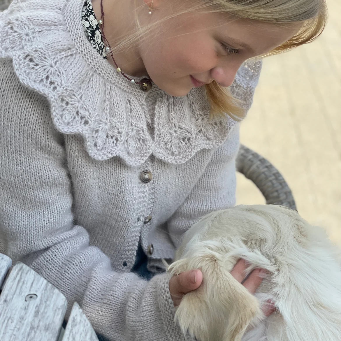 Erantis Lace Cardigan Junior