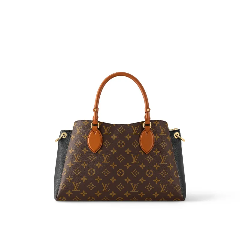 Louis Vuitton  Leather Printed Large Capacity Portable Bag