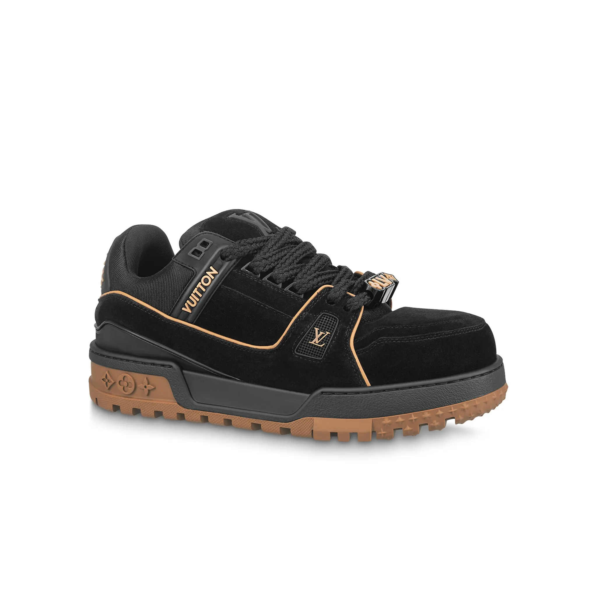 Louis Vuitton Flat Bottomed Fashionable Trainer Sneakers shoes #nigo57796