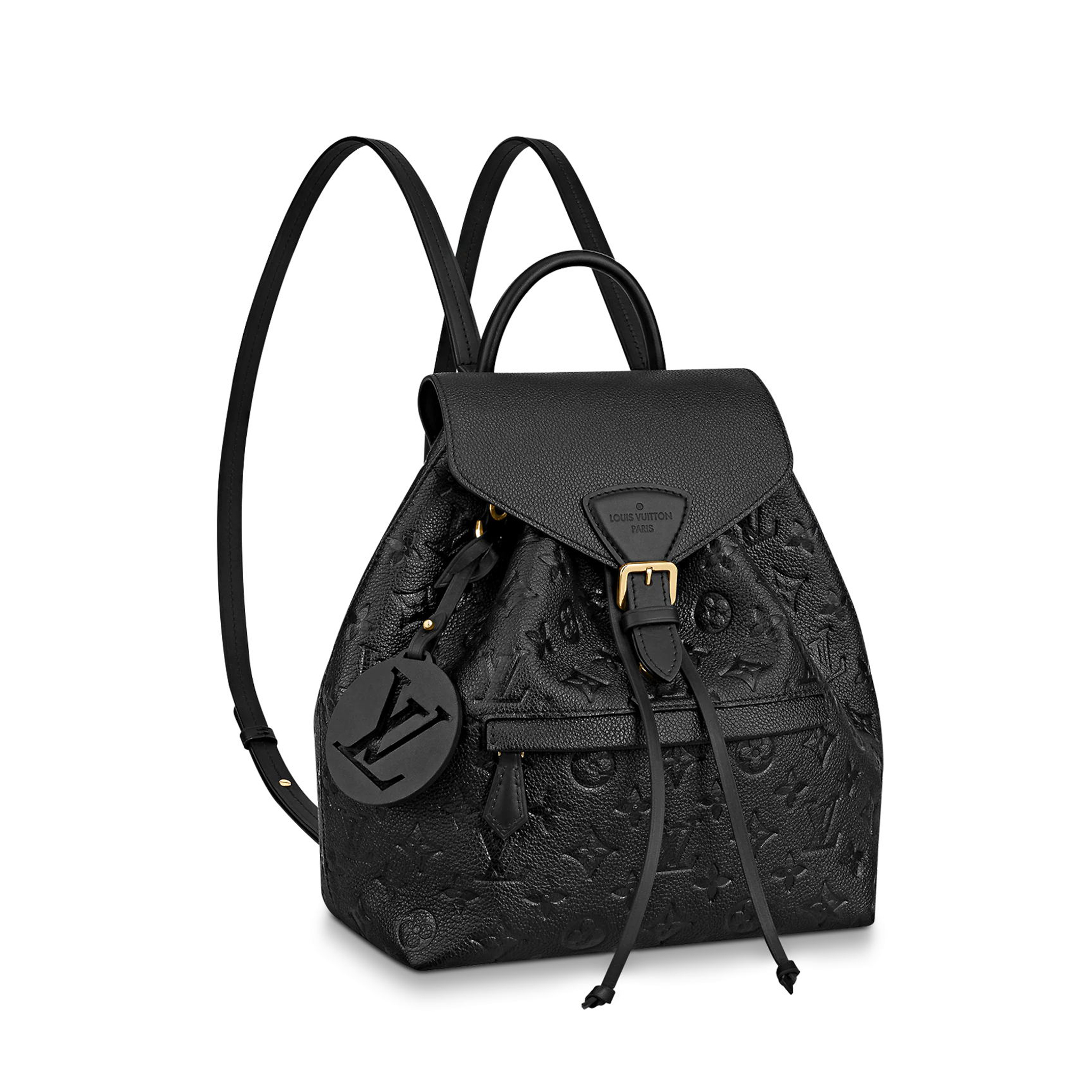 Louis Vuitton Embossed Leather Backpack Bag Bags