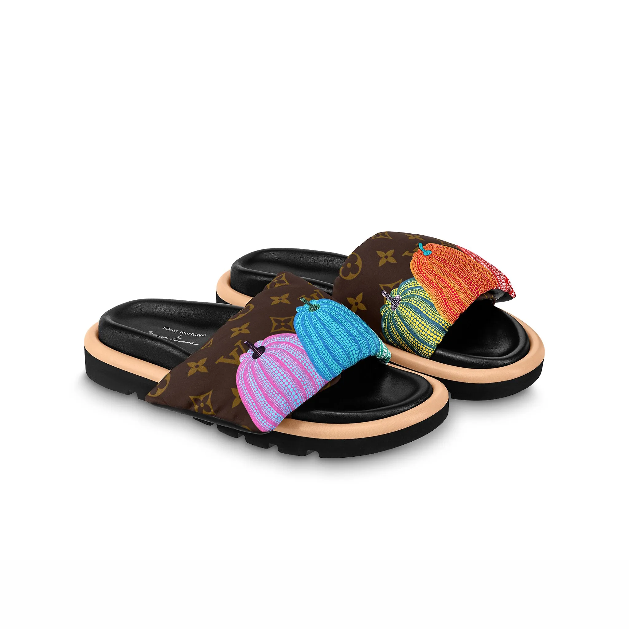 Louis Vuitton NIGO Flat Bottom Printing shoes #nigo57948