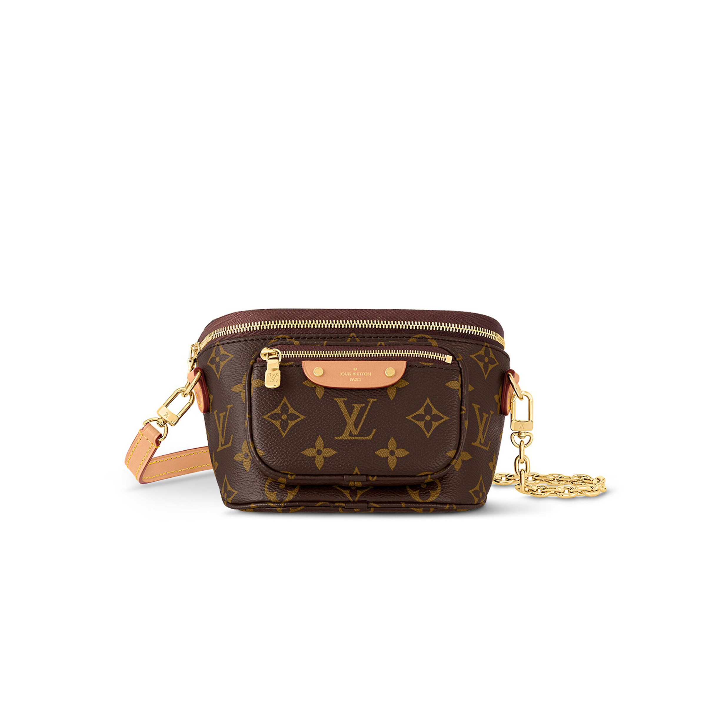Louis Vuitton  Leather Printed Waist Bag