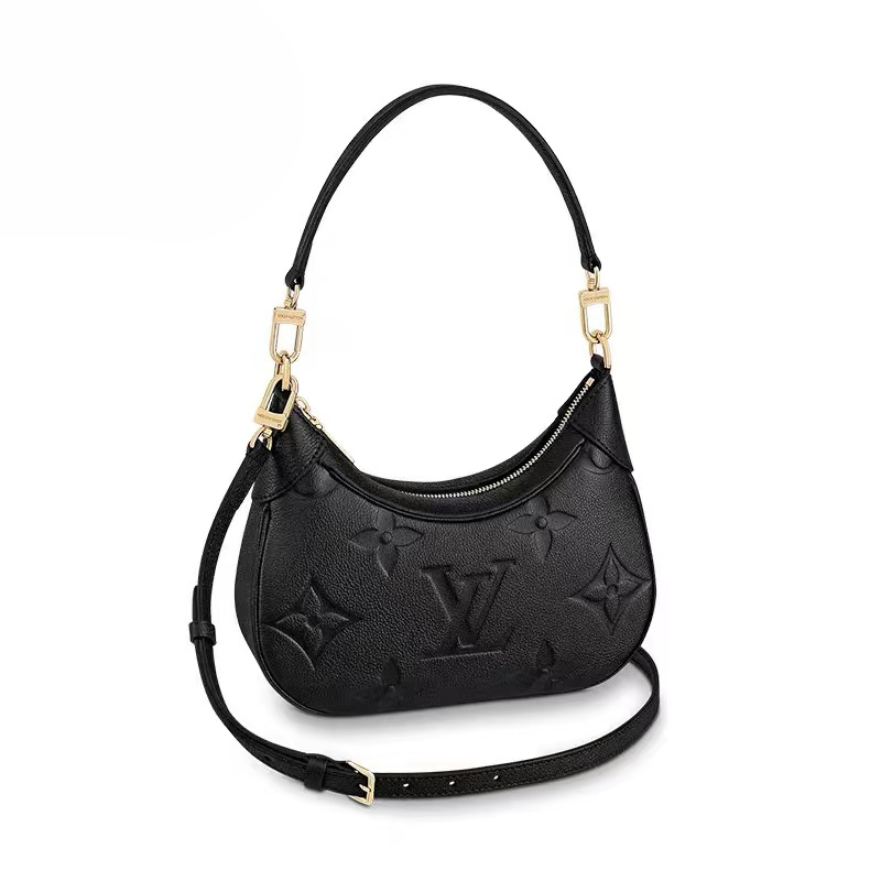 Louis Vuitton Bagatelle Leather Portable One Shoulder Messenger Bag