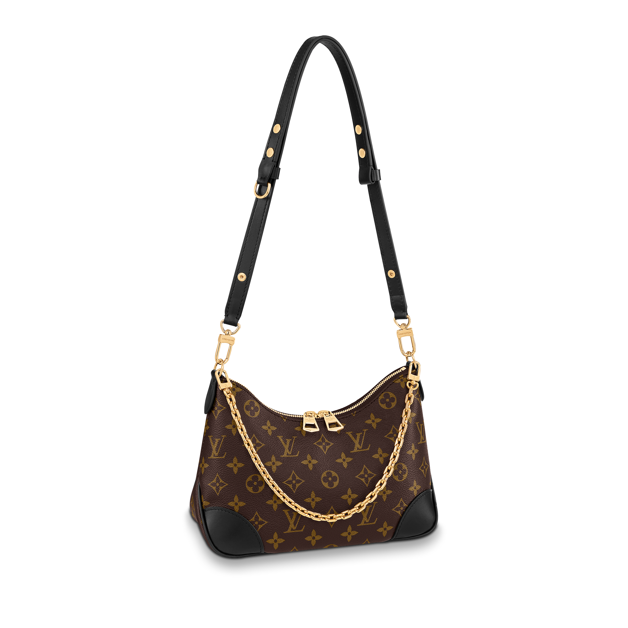 Louis Vuitton Chain Single-Shoulder Cross-Body Crescent Bags Shoulder Bag Boulogne M45831