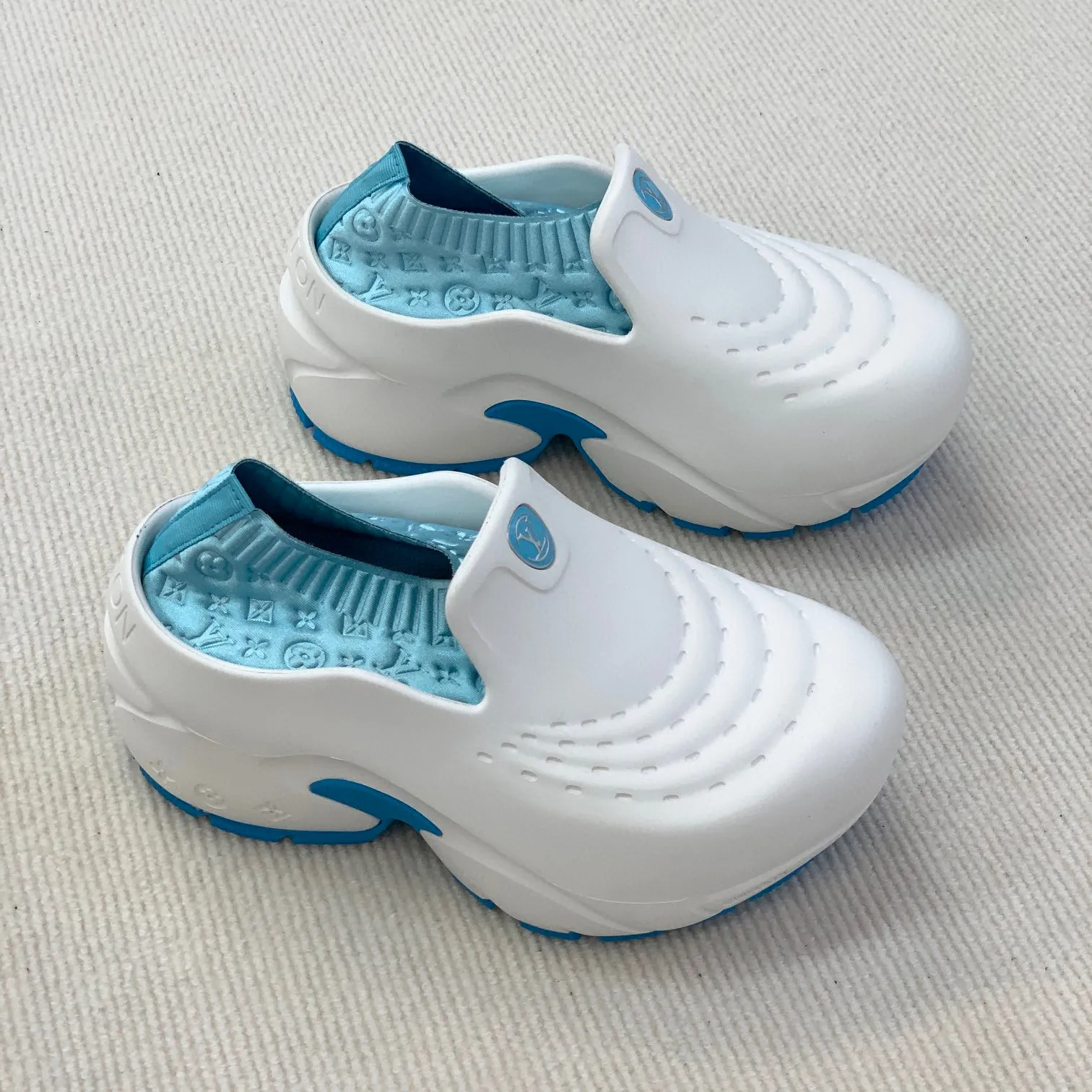 Louis Vuitton NIGO  Shark Slippers Shoes #nigo21372