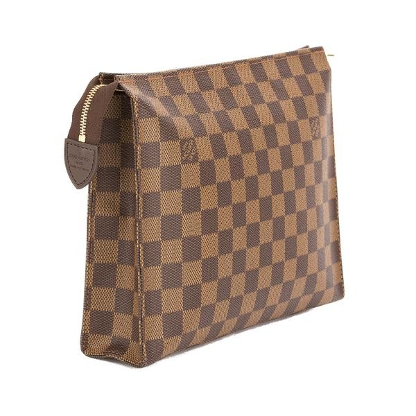Damier Ebene Clutches Brown