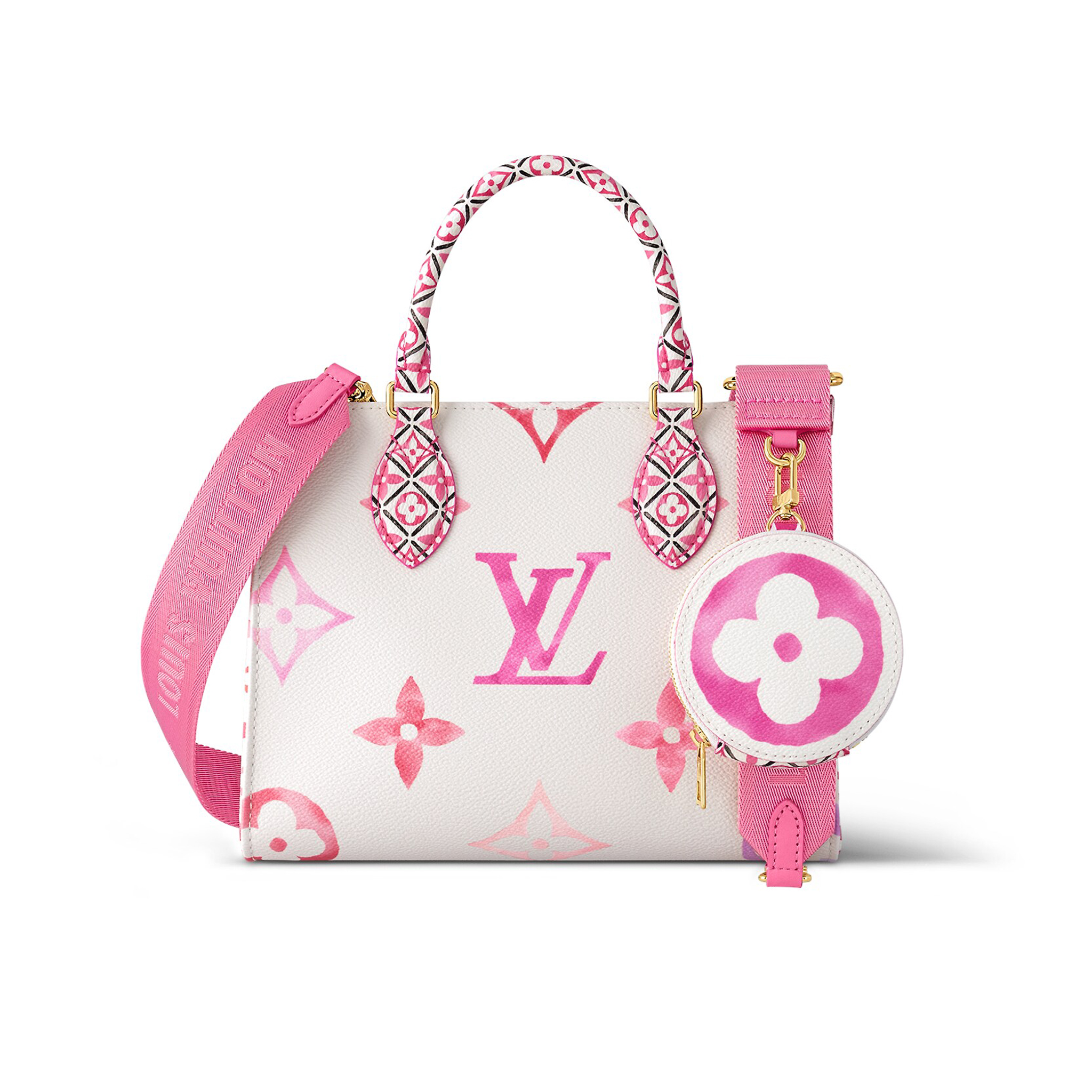 Louis Vuitton Printed Leather Carrying Bag