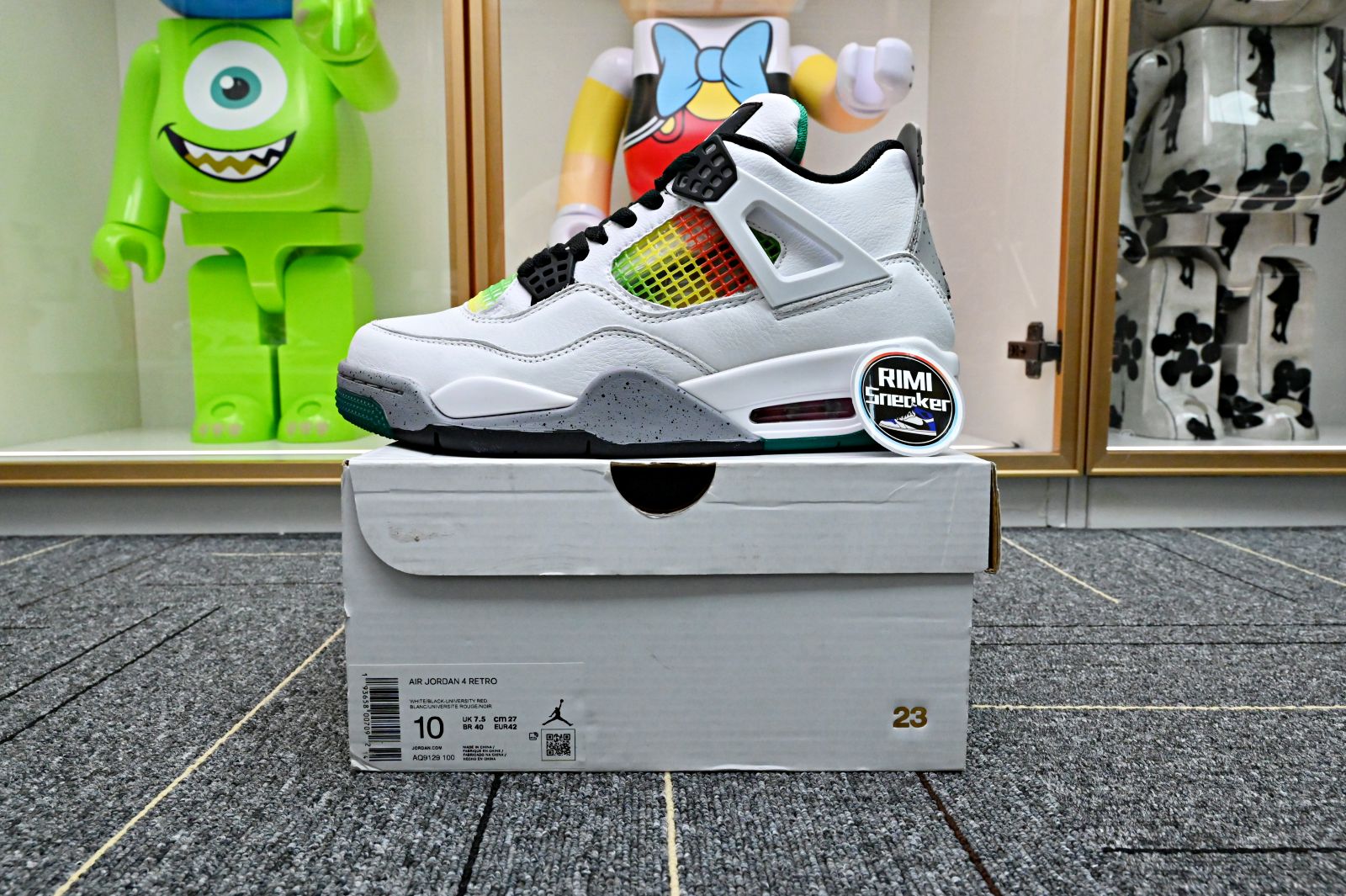 WMNS AIR JORDAN 4 RETRO 'RAST