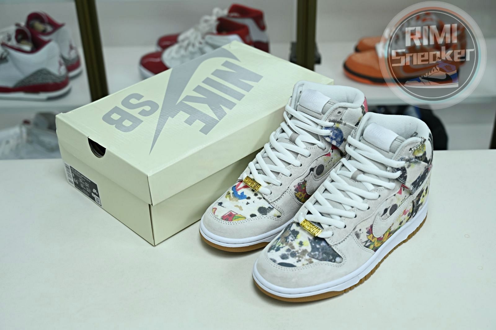 Supreme x Nike Dunk SB High  Rammellzee