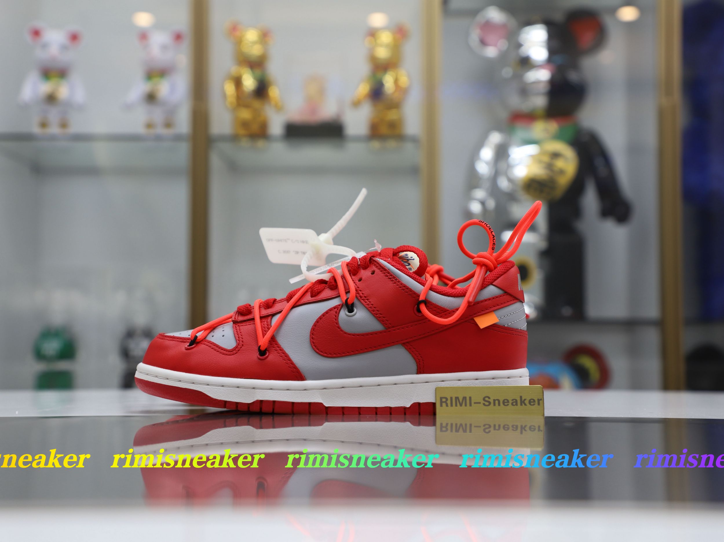 OFF-WHITE X DUNK LOW 'UNIVERSITY RED'