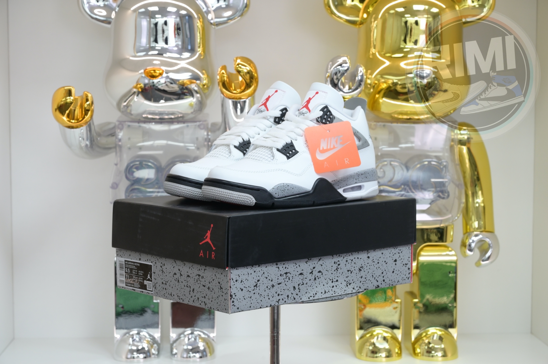 Jordan Air Jordan 4 OG White Cement”2025  FV5029-100