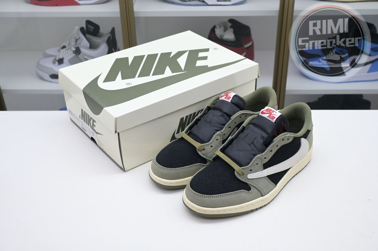 Travis Scott x Jordan Air Jordan 1 Low OG 7.0 Black Olive DM7866-002