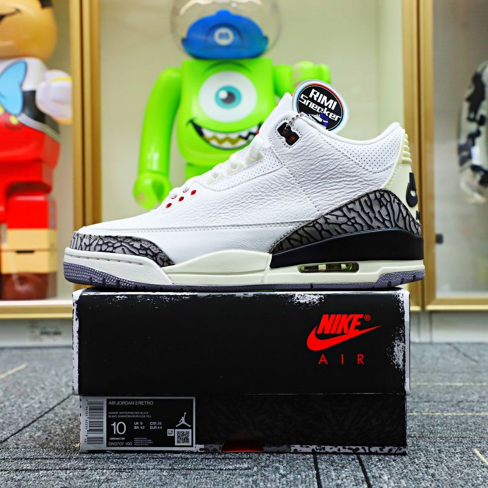 AIR JORDAN 3 WHITE CEMENT REIMAGINED
