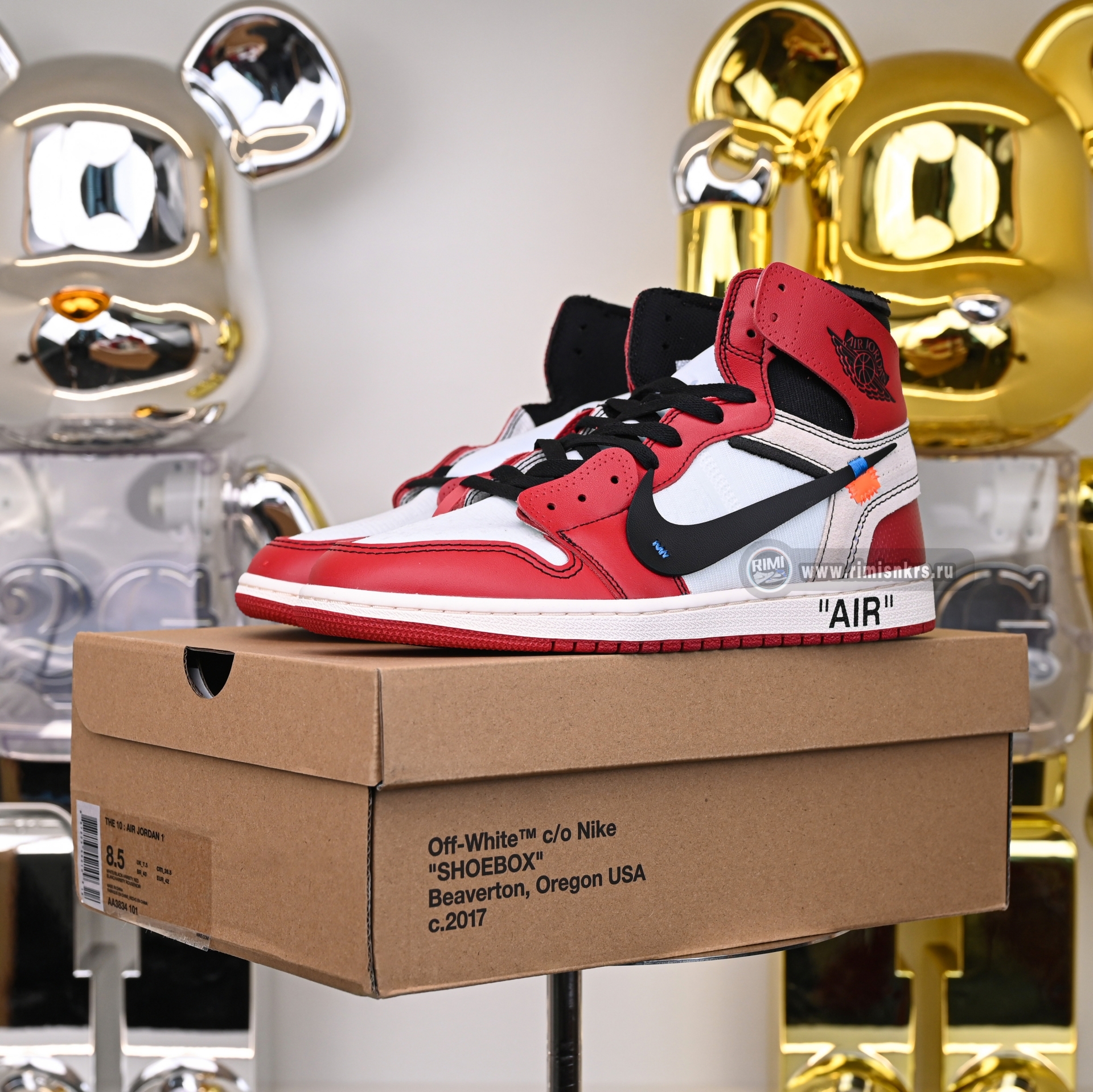 OFF-WHITE X AIR JORDAN 1 RETRO HIGH OG 'CHICAGO'