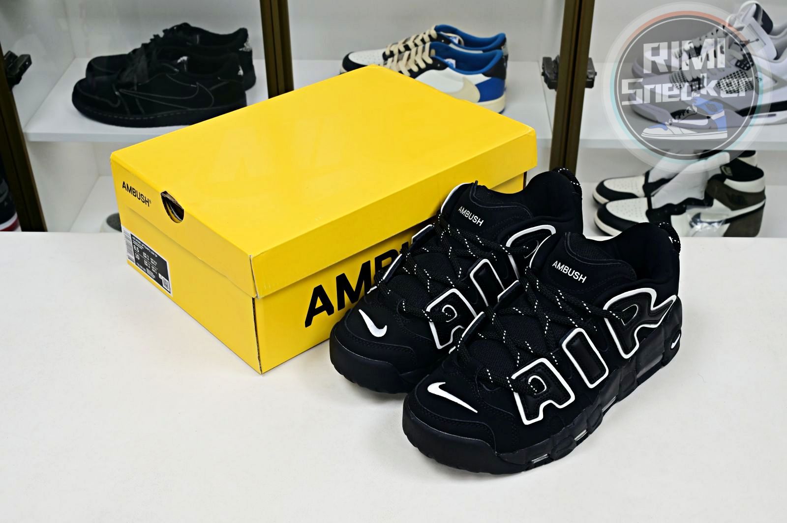 AMBUSH x Nike Air More Uptempo  LowLimestone