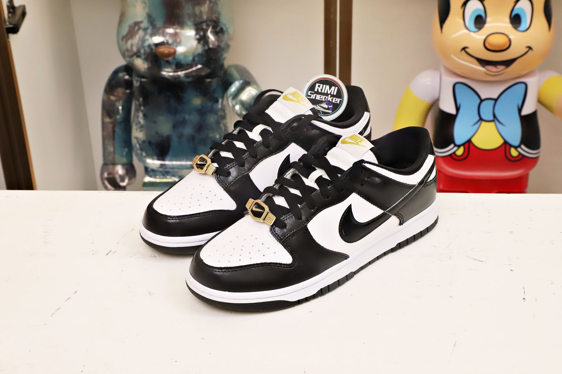 DUNK LOW PANDA 'BLACK WHITE' 2.0