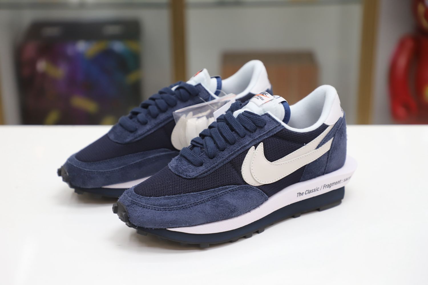 FRAGMENT DESIGN X SACAI X LDV WAFFLE 'BLACKENED BLUE'