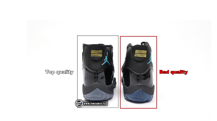 Air Jordan 11 Gamma Blue 2025 CT8012-047 Top quality VS Bad quality