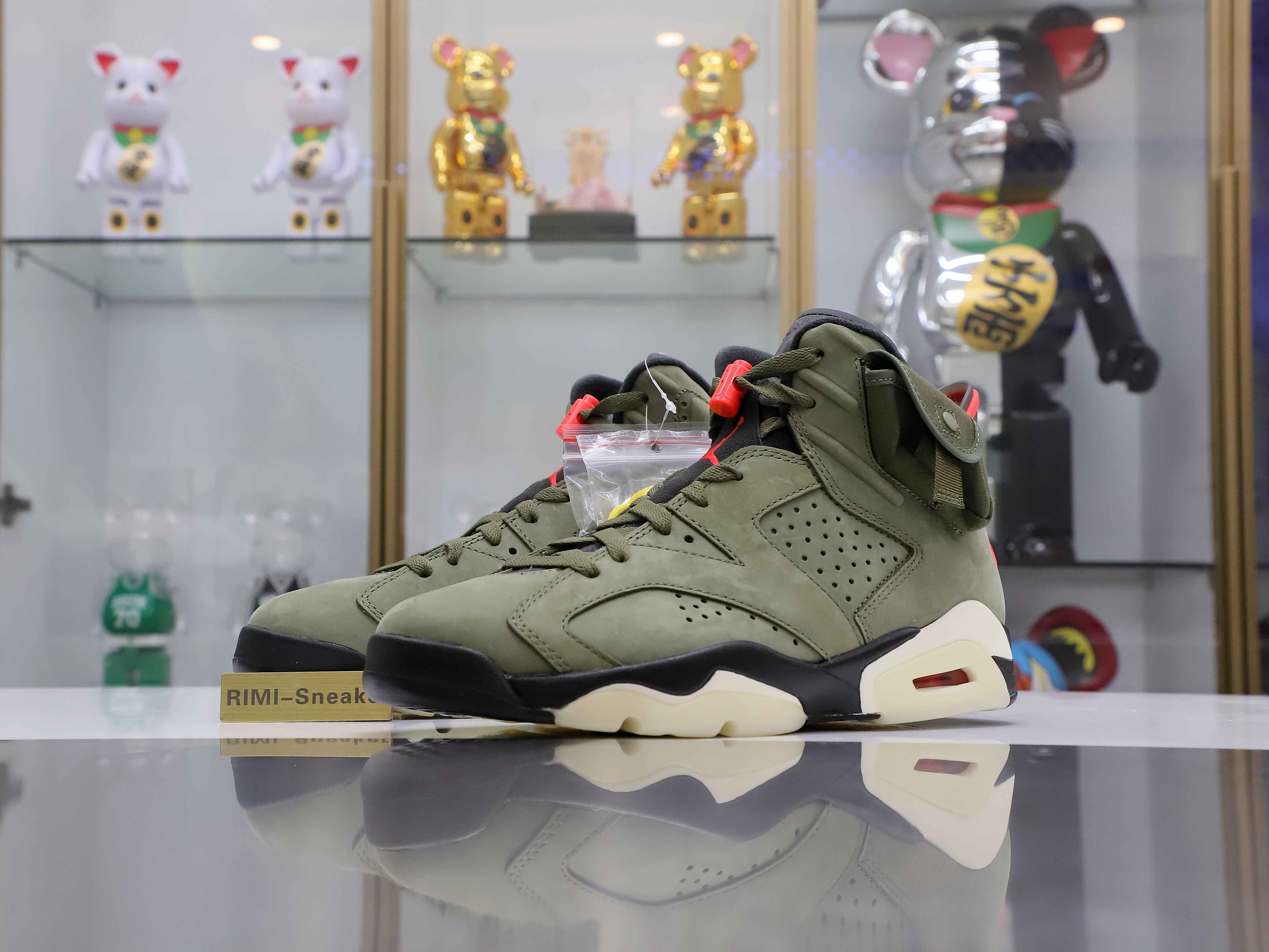 TRAVIS SCOTT X AIR JORDAN 6 RETRO 'OLIVE'