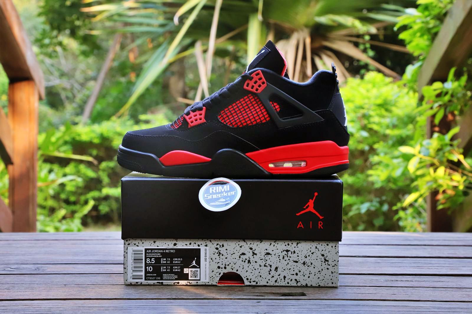 AIR JORDAN 4 RETRO 'RED THUNDER'