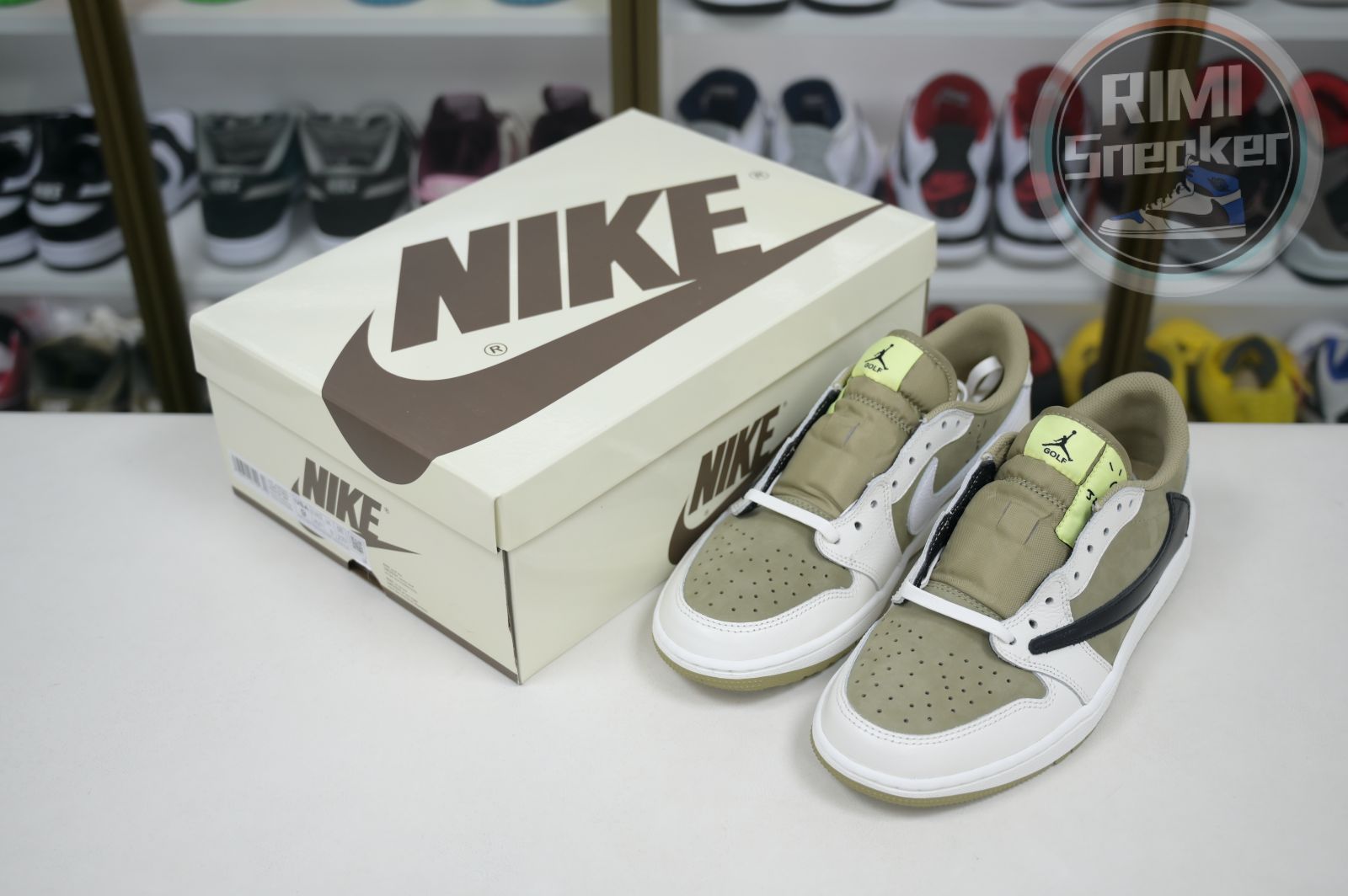 Travis Scott x Air Jordan 1  Low Golf 6.0