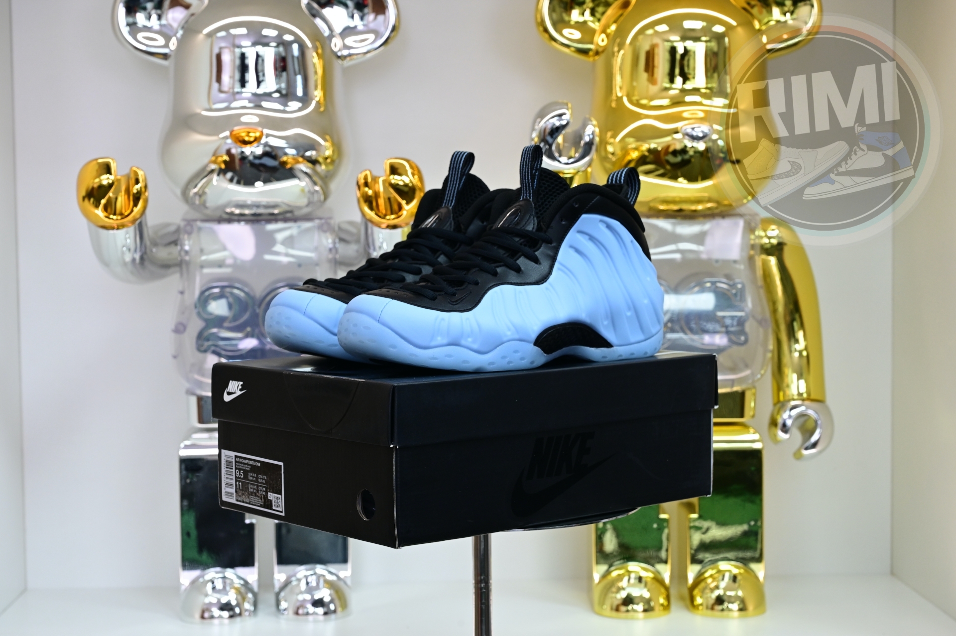 Nike Air Foamposite One 'Psychic Blue and Black'  HJ6014-400