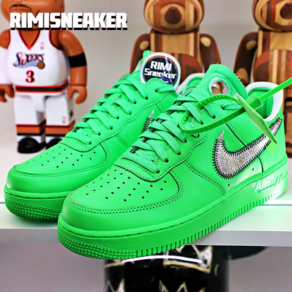 OFF WHITE NIKE AIR FORCE 1 LOW GREEN