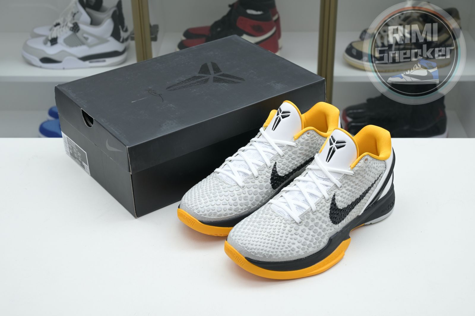 Nike Zoom Kobe 6 ProtroWhite Del Sol