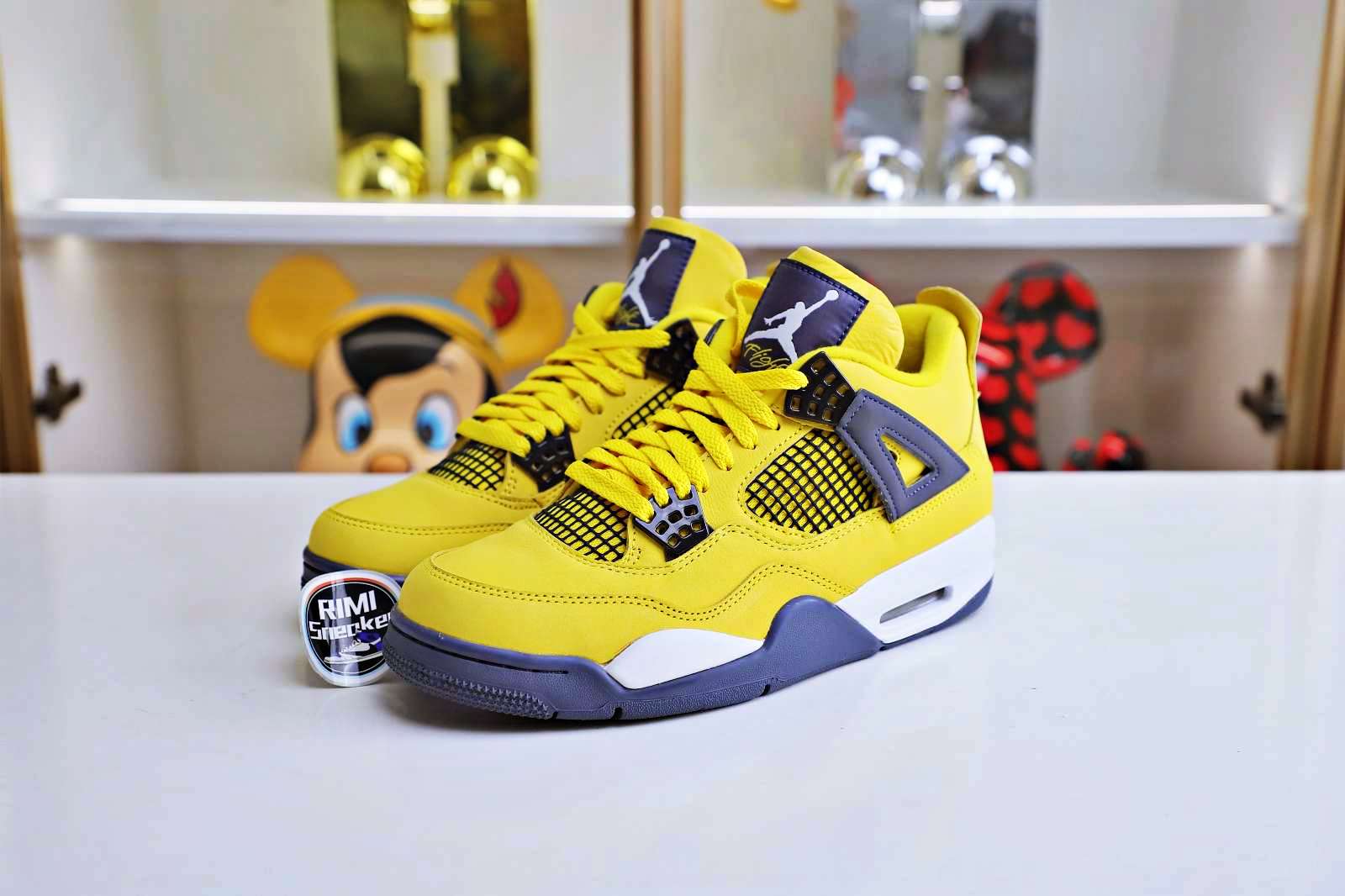 AIR JORDAN AIR JORDAN 4 RETRO 'LIGHTNING' 2021