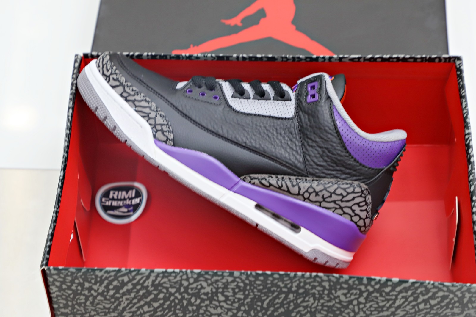 AIR JORDAN 3 RETRO 'COURT PURPLE'