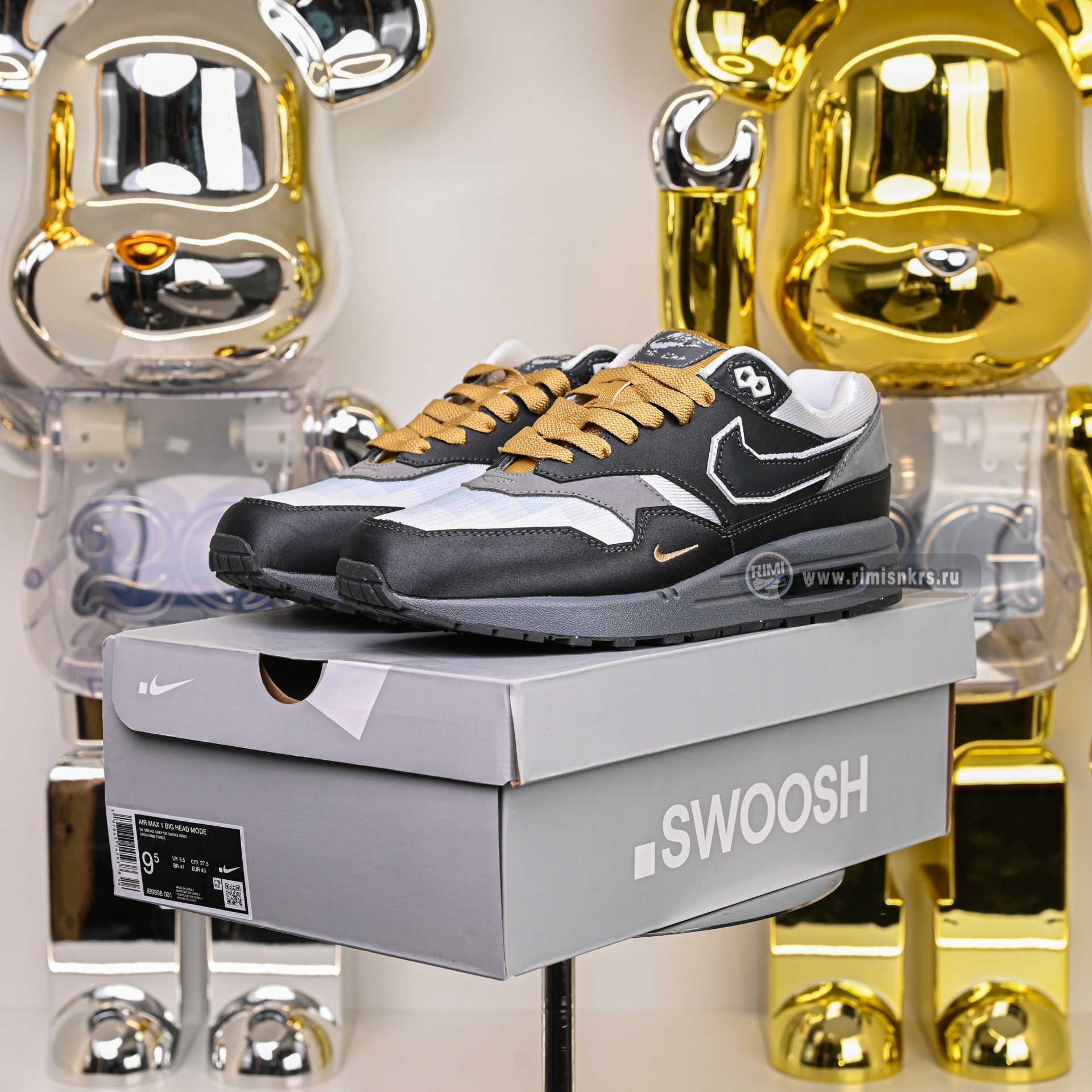 SWOOSH x Nike Air Max 1Big Head Mode  IB9898-001