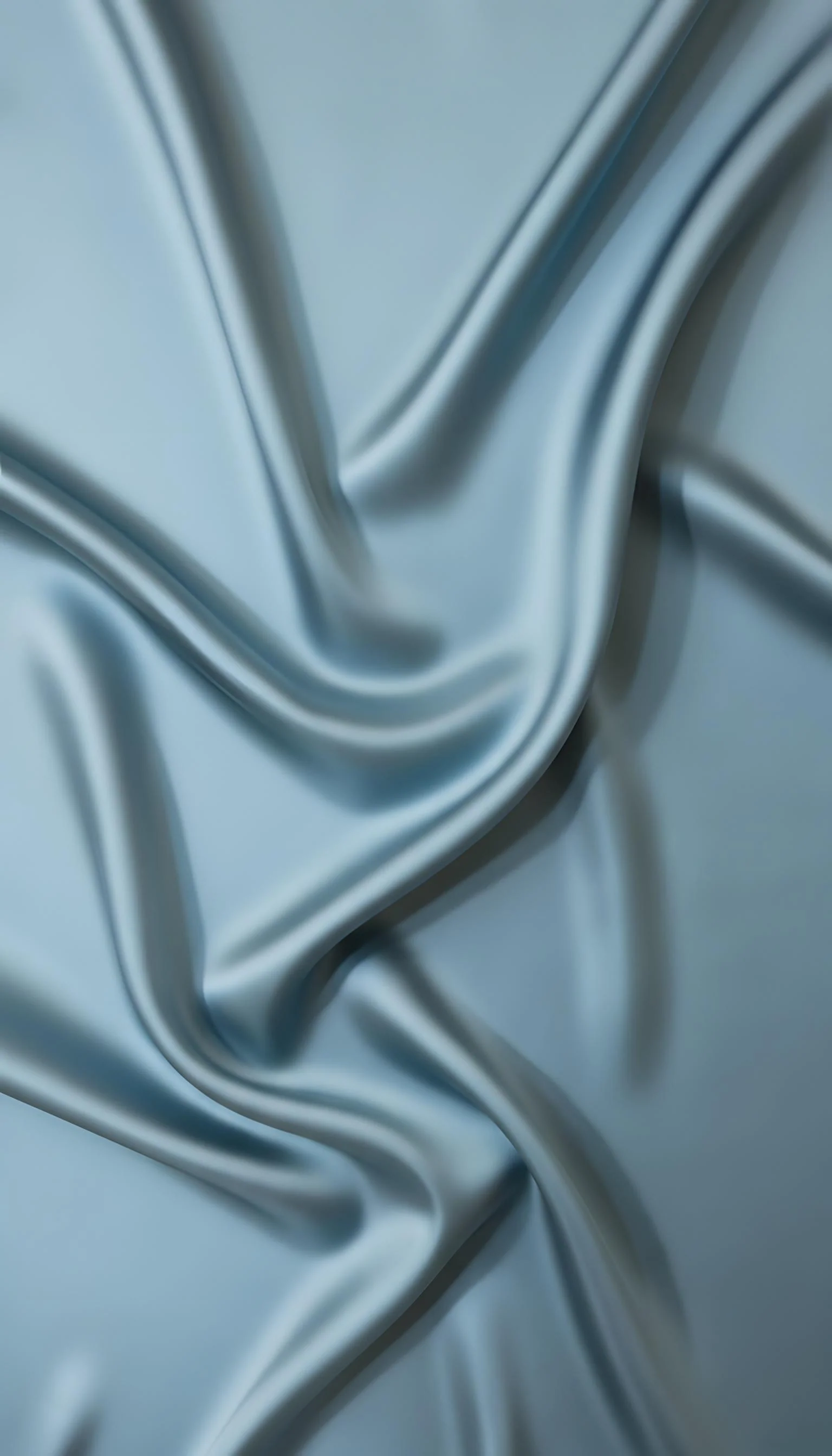 Women’s Pure Silk Camisole Pajama Set In Grayish Blue