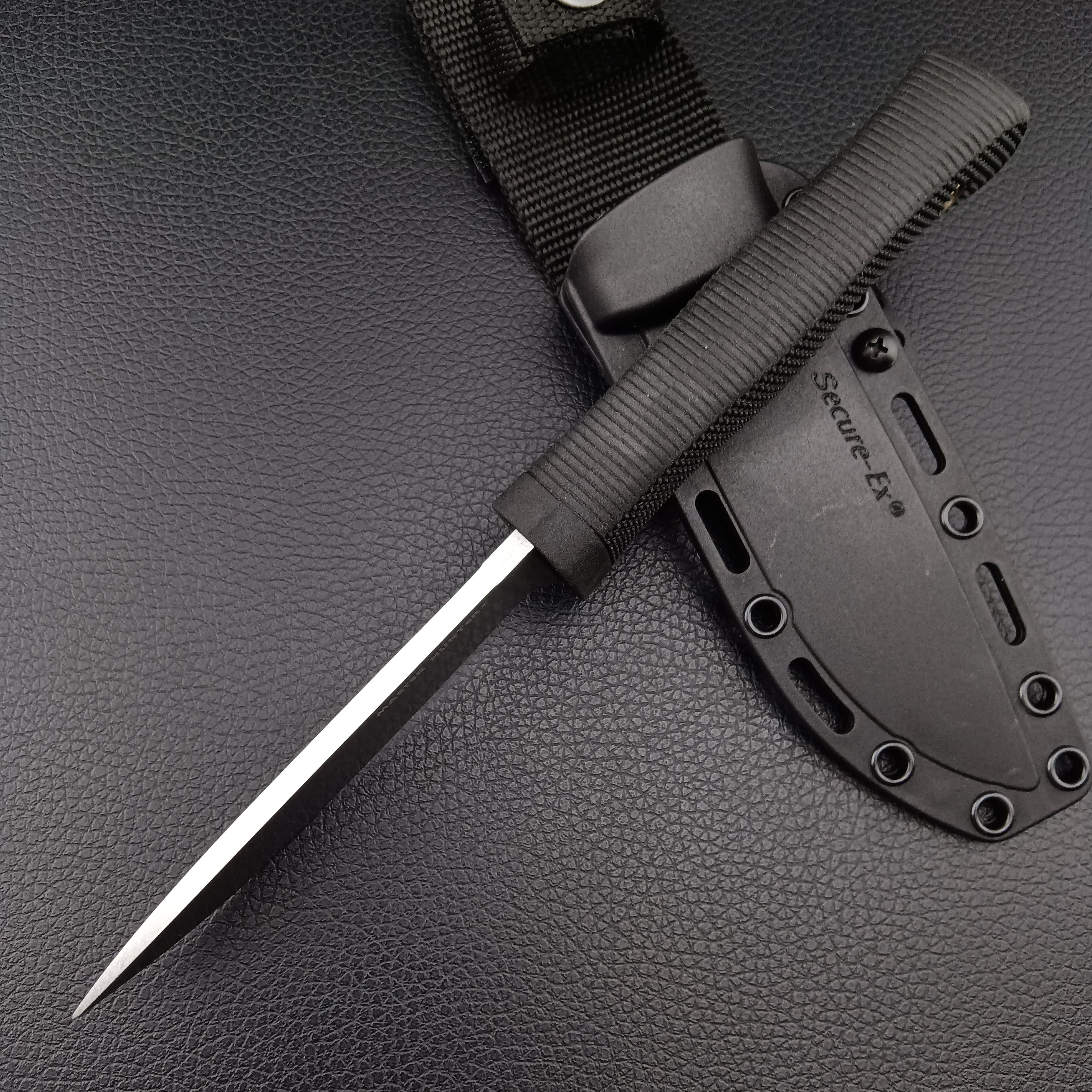 Outdoor Straight Knife With Scabbard, Camping Knife, Boning Knife, Stainless Steel Outdoor Knife, Fruit Knife, Camping Survival Knife, Can Be Used For Outdoor Camping, Adventure And Other Scenes